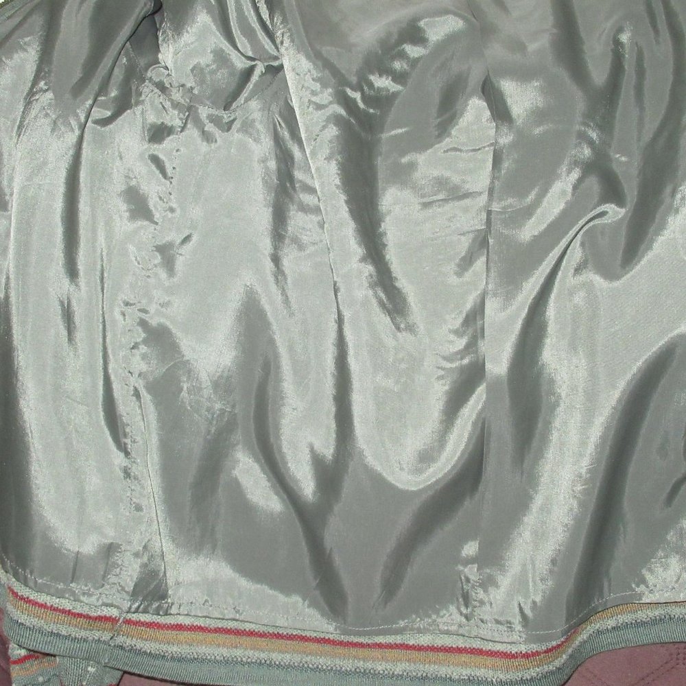 Pendleton Sweater Lined Cardigan Double Front Zip - image 6